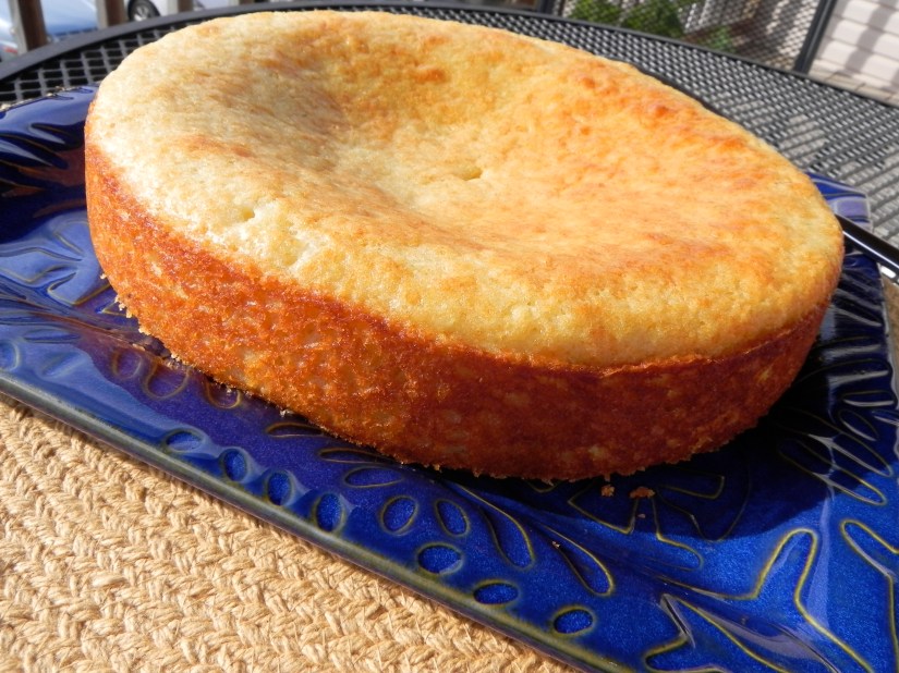 Lime Yogurt Cake with Raspberry Sauce