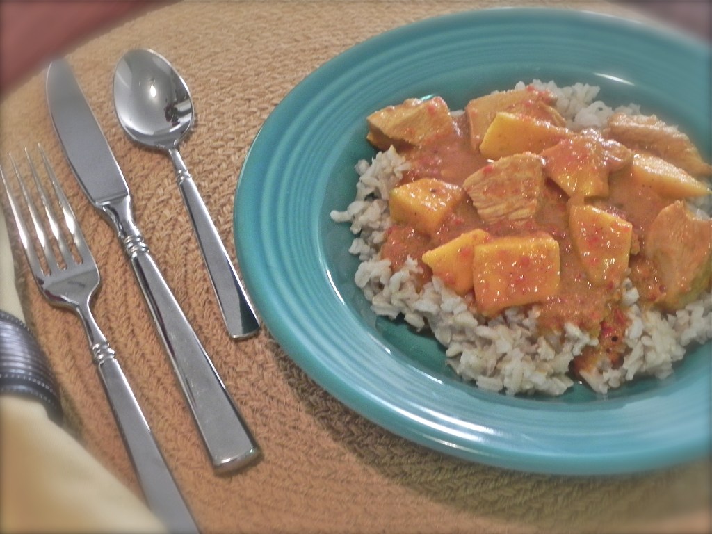 Mango Chicken Curry | thepajamachef.com