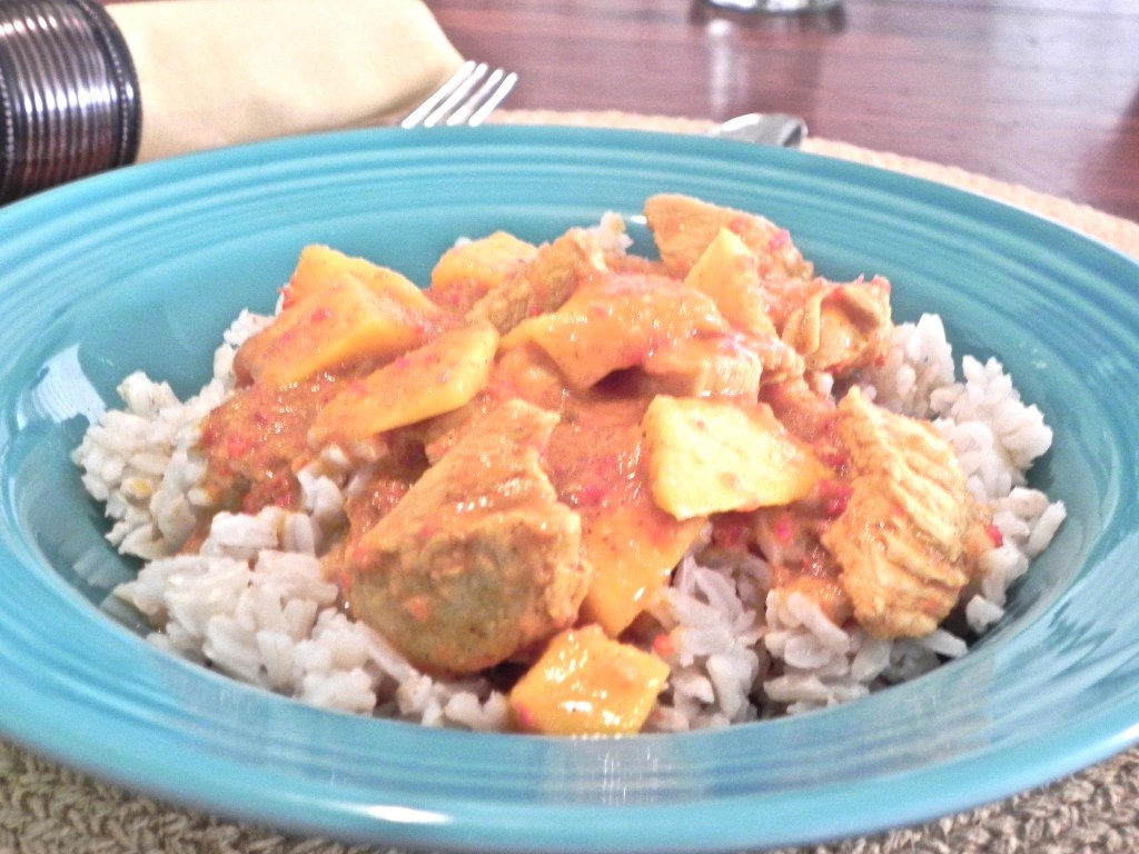 Mango Chicken Curry | thepajamachef.com