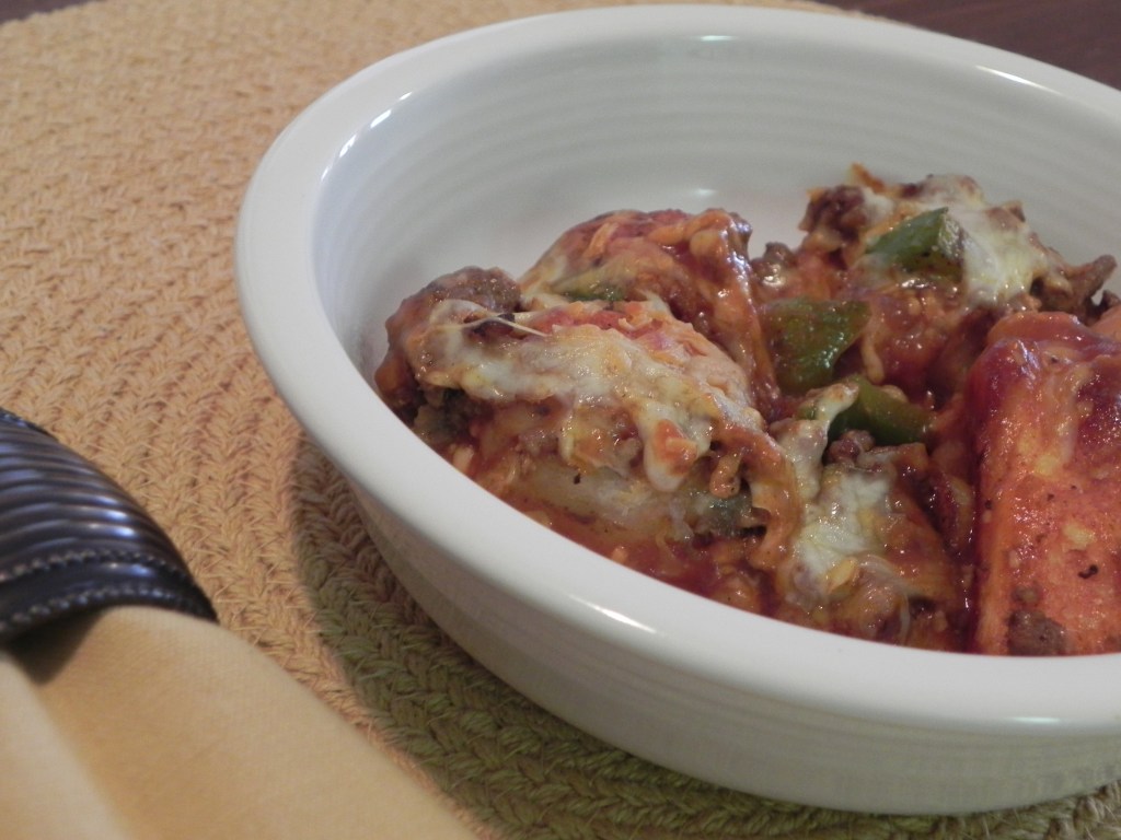 Taco Casserole: a delicious dinner! {thepajamachef.com}