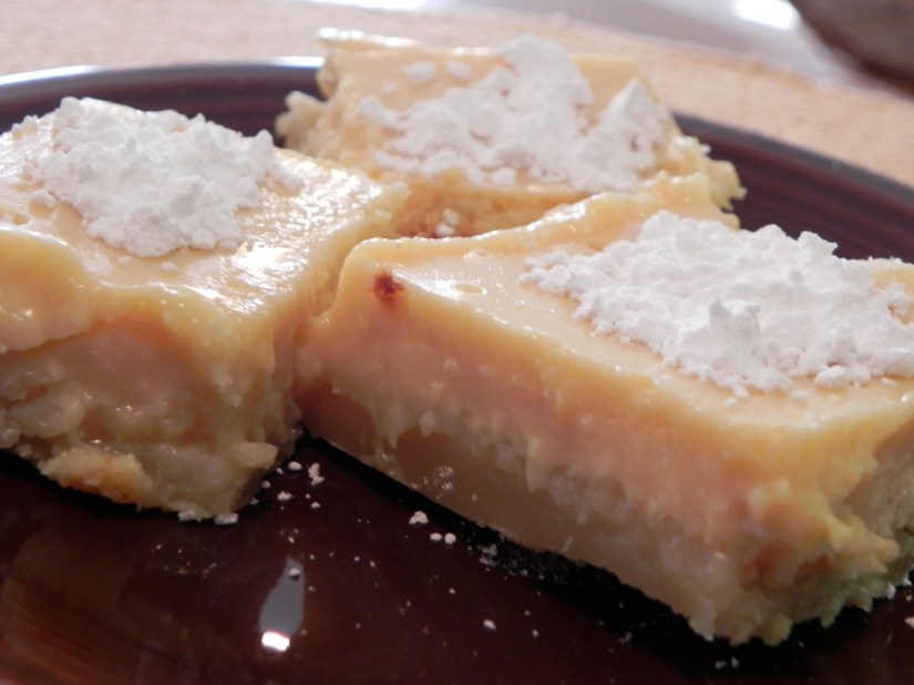 Creamy Lemon Squares | thepajamachef.com