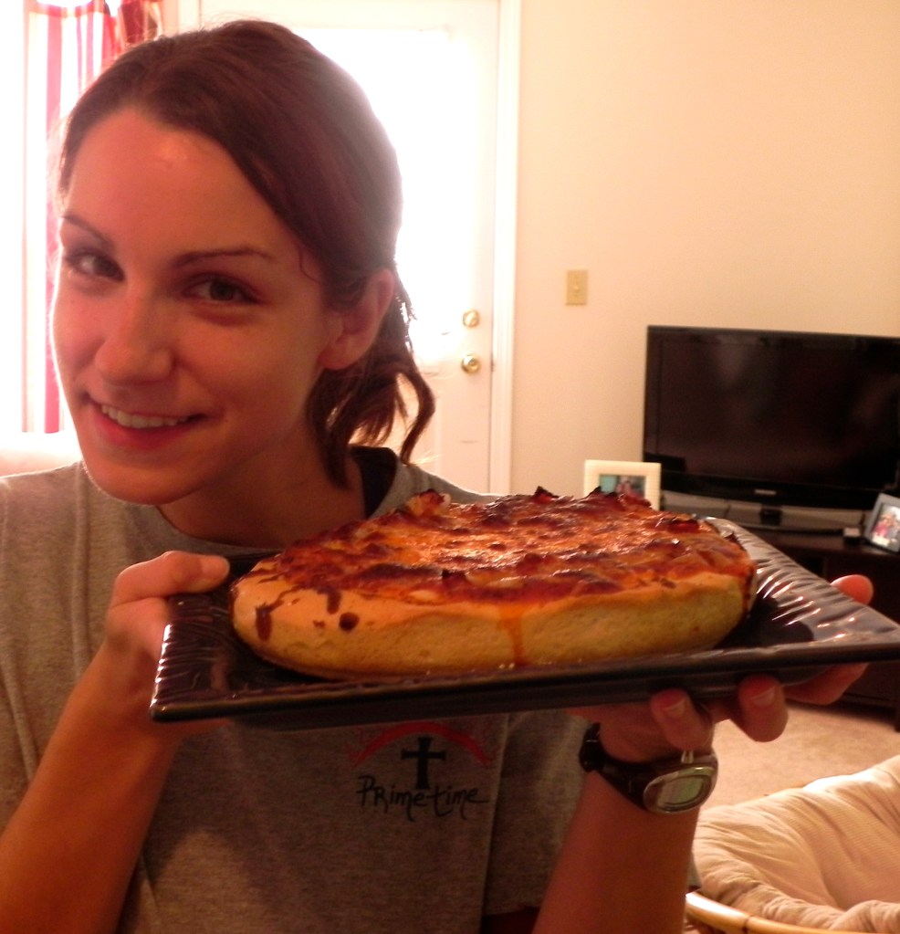 cornmeal pizza dough in the breadmaker | thepajamachef.com