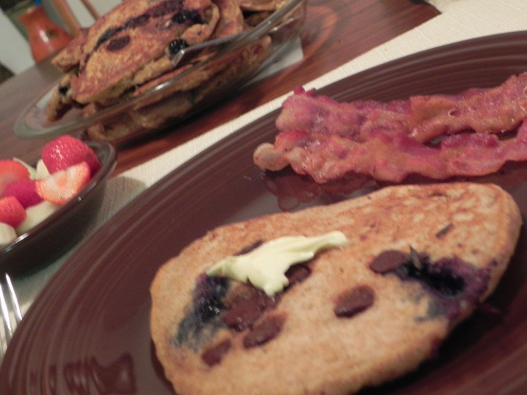 Whole Wheat Pancakes via thepajamachef.com