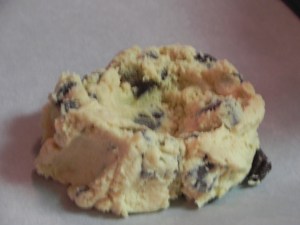 make a well in the dough