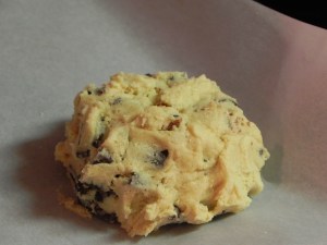 fold dough around brownie