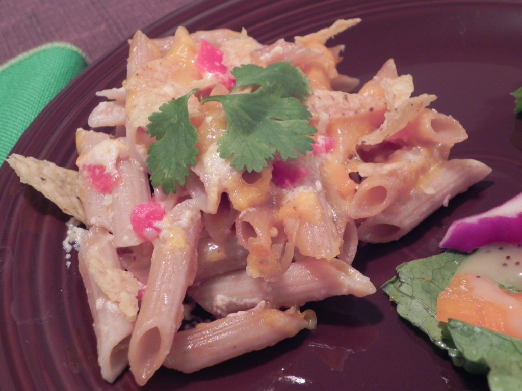 Southwestern Pepperjack Baked Penne... spicy, cheesy, gooey pasta! 