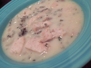 chicken and wild rice soup
