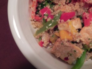 bowl of couscous