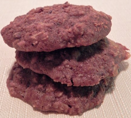 Triple Chocolate Oat Cookies via thepajamachef.com