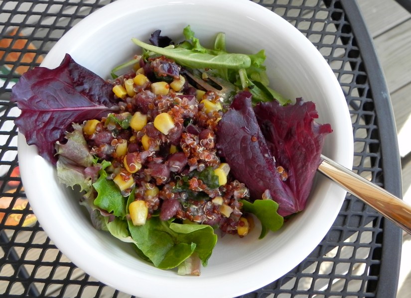 Black Bean + Corn Quinoa Salad | The Pajama Chef