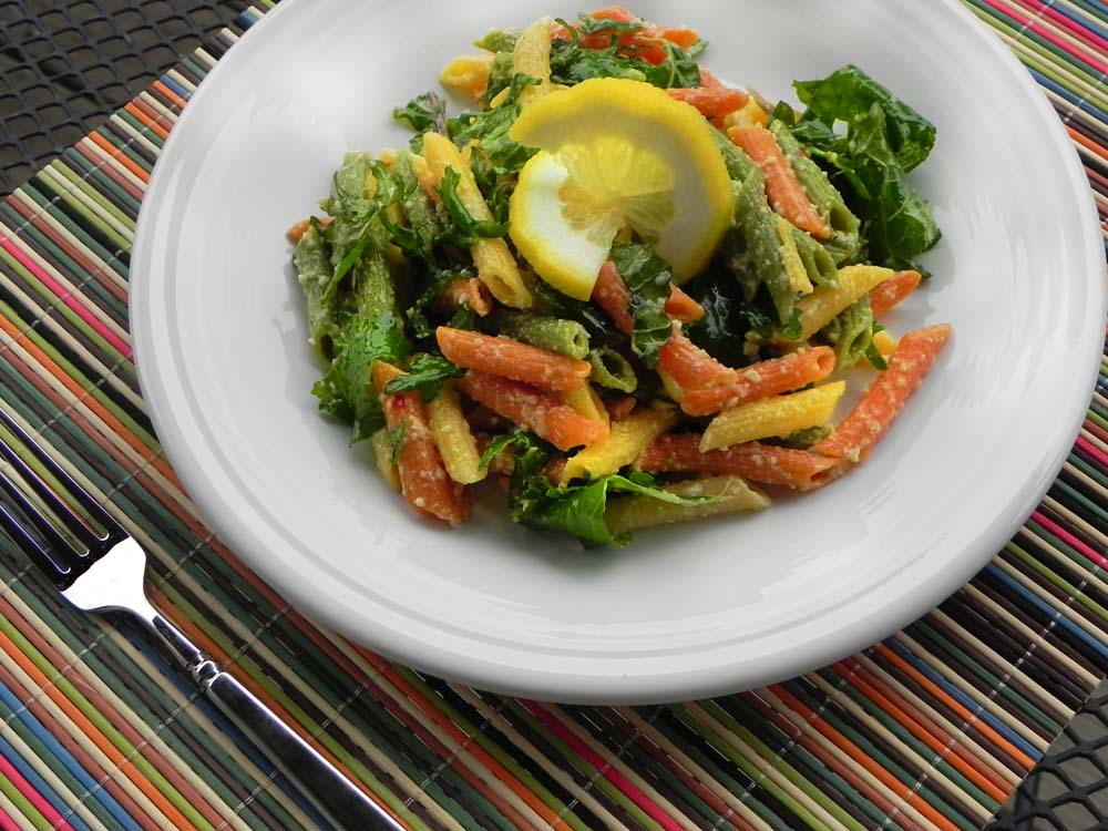 Lemony Kale Pasta