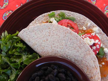 Chorizo & Potato Tacos. In just 20 minutes you'll have a fresh new option for taco night!