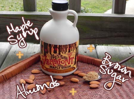 Homemade Maple & Brown Sugar Almond Butter - easier than you think... and tasty too! via thepajamachef.com Homemade Maple & Brown Sugar Almond Butter - easier than you think... and tasty too! via thepajamachef.com