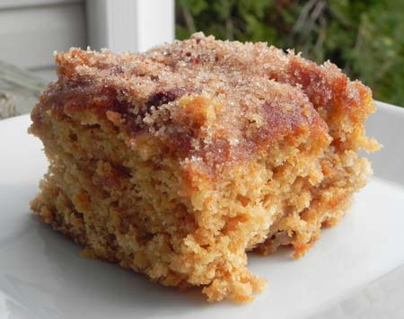 Cinnamon Sugar Apple Cake | thepajamachef.com