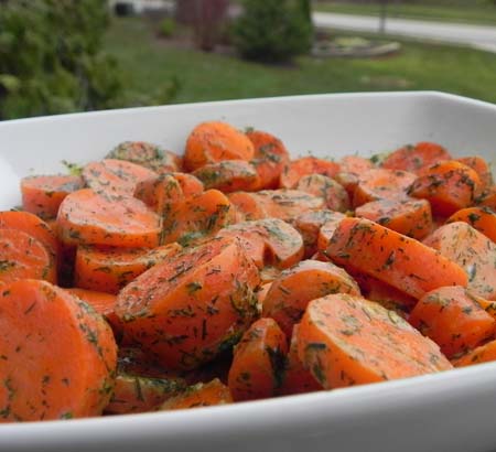Dilled Carrots... an easy & healthy holiday dish sure to please! Dilled Carrots... an easy & healthy holiday dish sure to please!