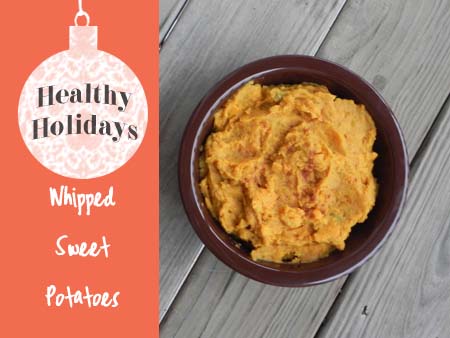 whipped sweet potatoes