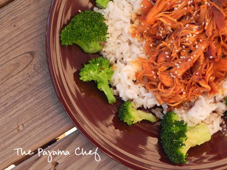 Honey Sesame Chicken | thepajamachef.com