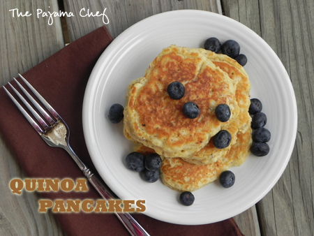 Nutty and full of protein, these quinoa pancakes are sure to be a yummy (and nutritious) way to start your morning! 