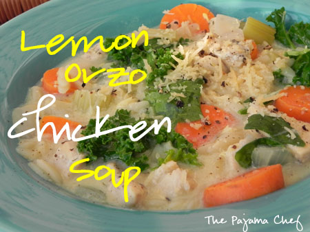 lemon orzo chicken soup