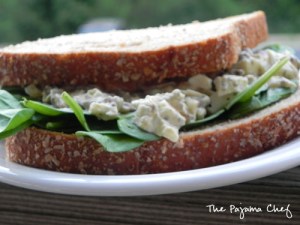 Mushroom Egg Salad | The Pajama Chef