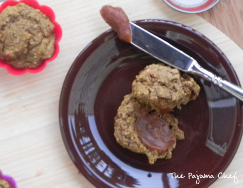 Pumpkin Cornmeal Muffins | The Pajama Chef