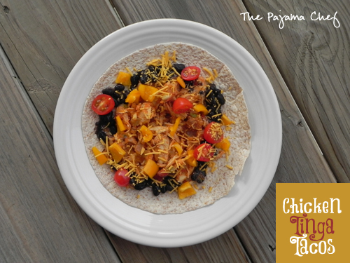 Chicken Tinga Tacos | The Pajama Chef