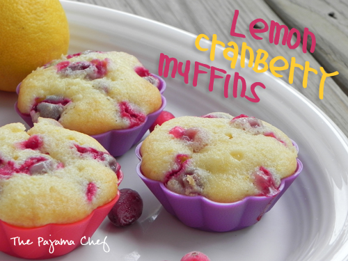 Lemon Cranberry Muffins2