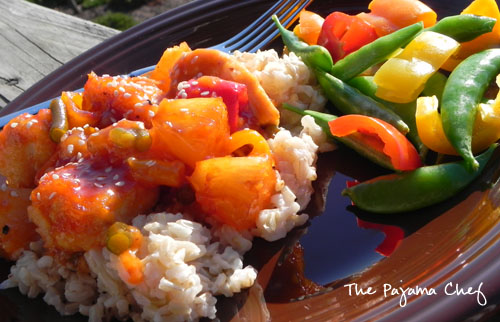 Sweet and Sour Chicken | The Pajama Chef