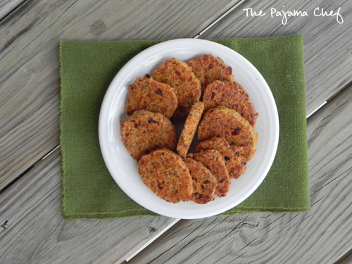 Herb, Tomato, and Cheese Crackers | The Pajama Chef