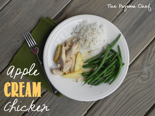 Apple Cream Chicken | The Pajama Chef