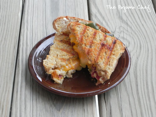 Jalapeño Popper Grilled Cheese | The Pajama Chef