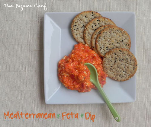 Mediterranean Feta Dip | thepajamachef.com