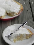 Pineapple Cream Pie via thepajamachef.com - a creamy, tropical treat!