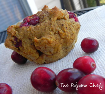 Autumnal Muffins | thepajamachef.com