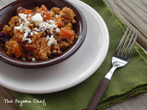 Butternut Squash Quinoa Salad | thepajamachef.com