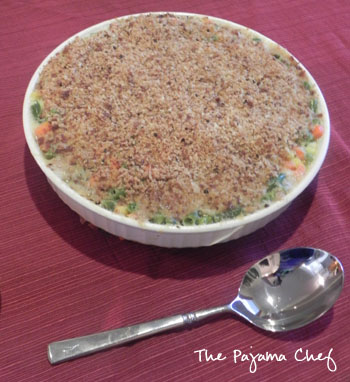 Mixed Vegetables Mornay | thepajamachef.com