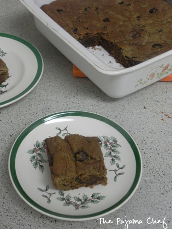 Dark Chocolate Ginger Squares | thepajamachef.com