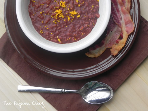 Champorado [Filipino Chocolate Rice Pudding] | thepajamachef.com