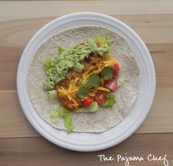 Tasty Mexican Lentils | thepajamachef.com