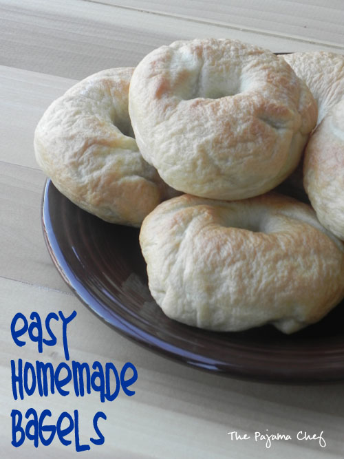 Easy Homemade Bagels | thepajamachef.com