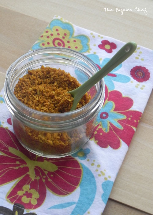 Coconut Curry Popcorn | thepajamachef.com