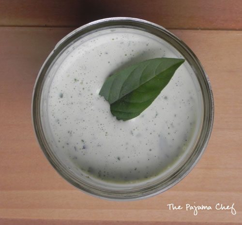 BBQ Chicken Salad with Jalapeno Basil Ranch Dressing | thepajamachef.com #mysterydish #salad #summer