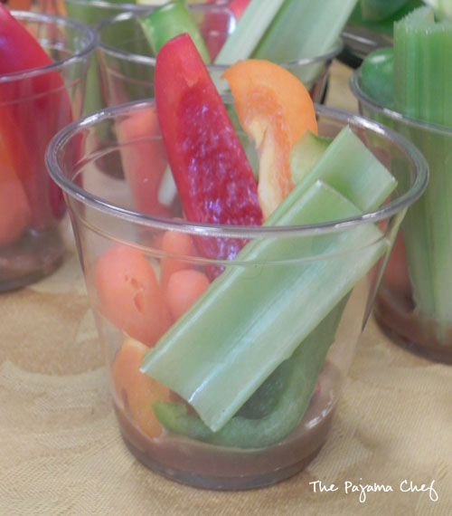 Asian Peanut Veggie Cups | thepajamachef.com