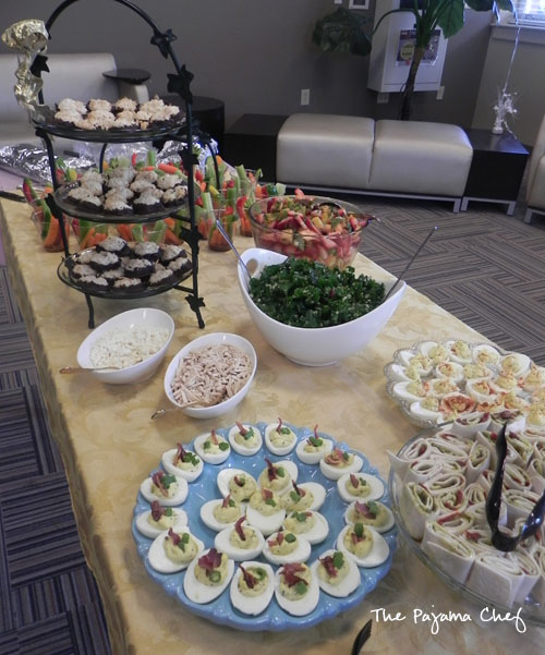 Bridal Shower Spread | thepajamachef.com