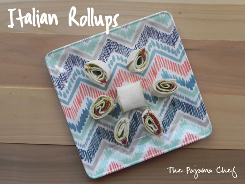 Italian Rollups | thepajamachef.com #easy #appetizer