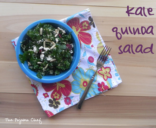 Kale Quinoa Salad | thepajamachef.com