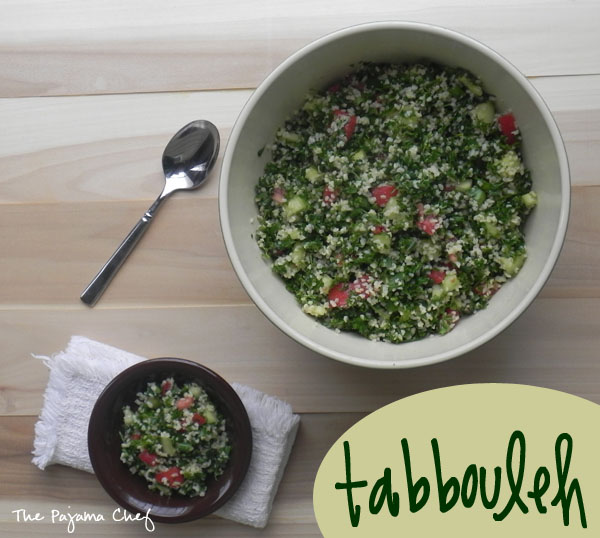 Tabbouleh | thepajamachef.com