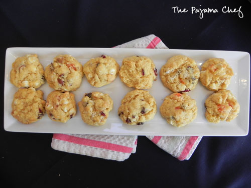 Tropical Cake Mix Cookies | thepajamachef.com