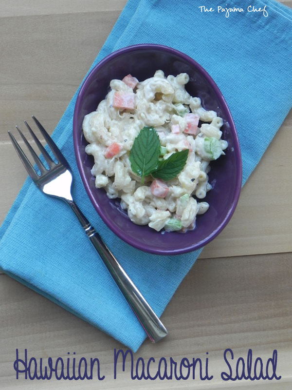 Hawaiian Macaroni Salad | thepajamachef.com