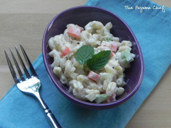 Hawaiian Macaroni Salad | thepajamachef.com